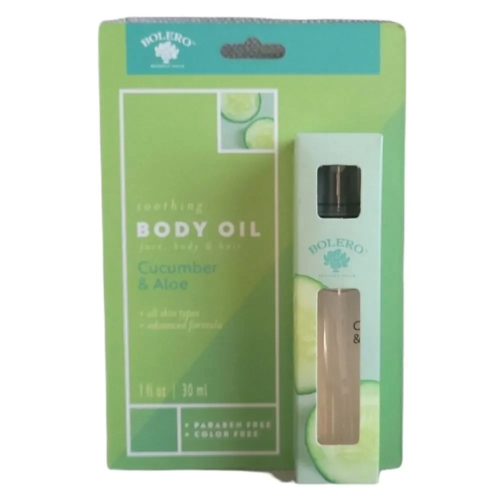 Soothing body oil